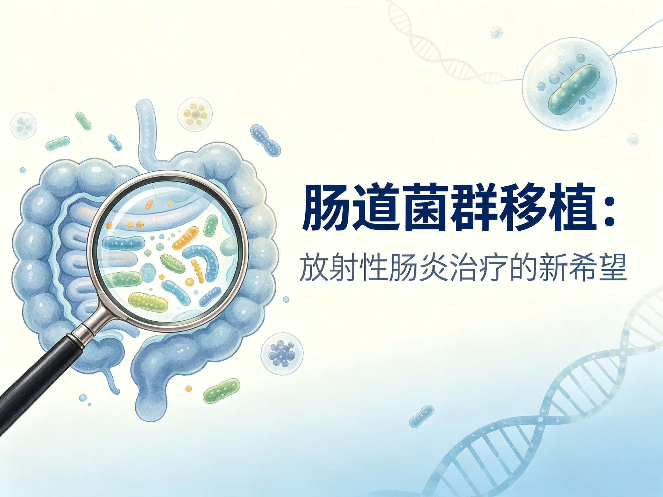 淮安市|第3期 肠道菌群移植：放射性肠炎治疗的新希望